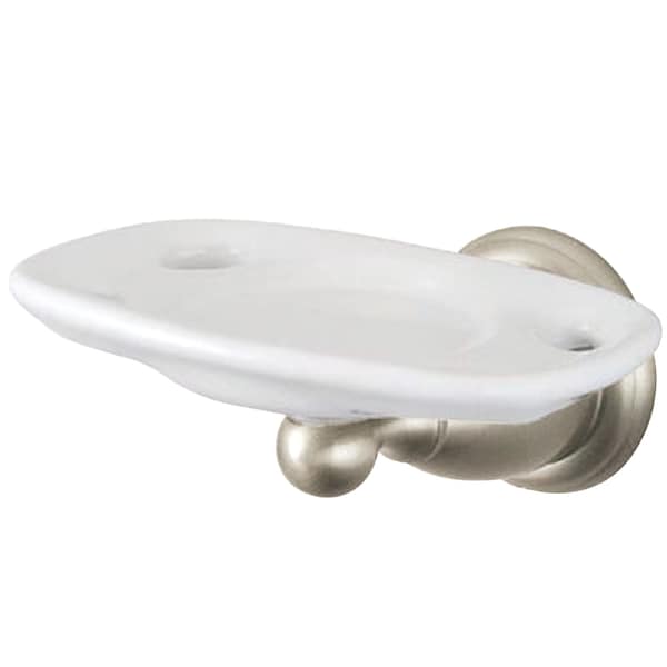 Heritage Toothbrush W/ Tumbler Holders, Brushed Nickel